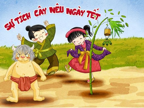 Sự tích cây nêu ngày tết – Ý nghĩa của việc dựng cây nêu ngày tết