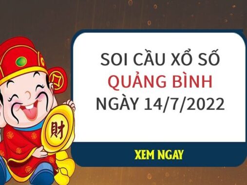 Thống Kê kết quả xổ số Quảng Bình ngày 14/7/2022 thứ 5 hôm nay