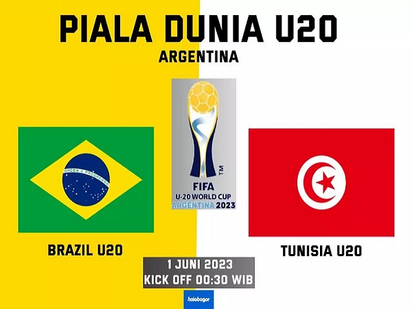 Nhận định kèo U20 Brazil vs U20 Tunisia – 00h30 01/06, World Cup U20