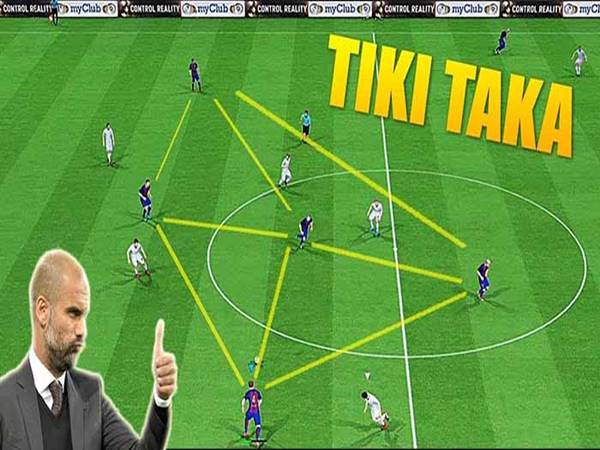 Cách thực hiện chiến thuật Tiki taka