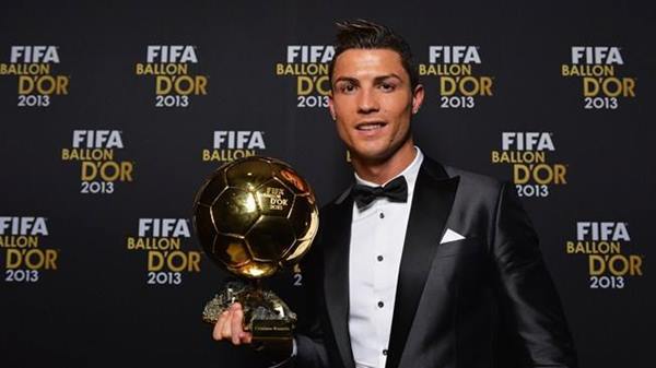 Ronaldo đoạt danh hiệu Quả Bóng Vàng
